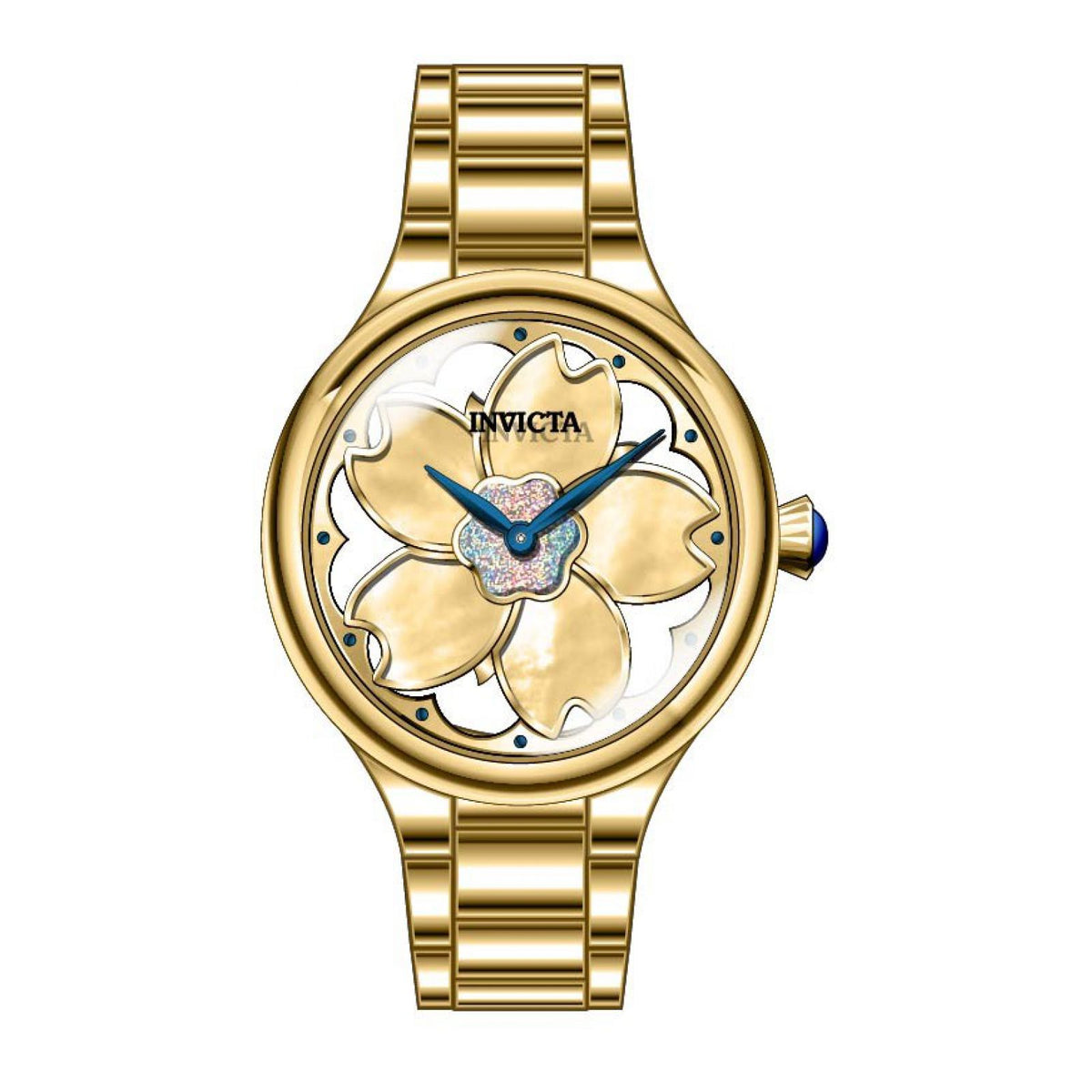 RELOJ  PARA MUJER INVICTA WILDFLOWER 32088 - DORADO