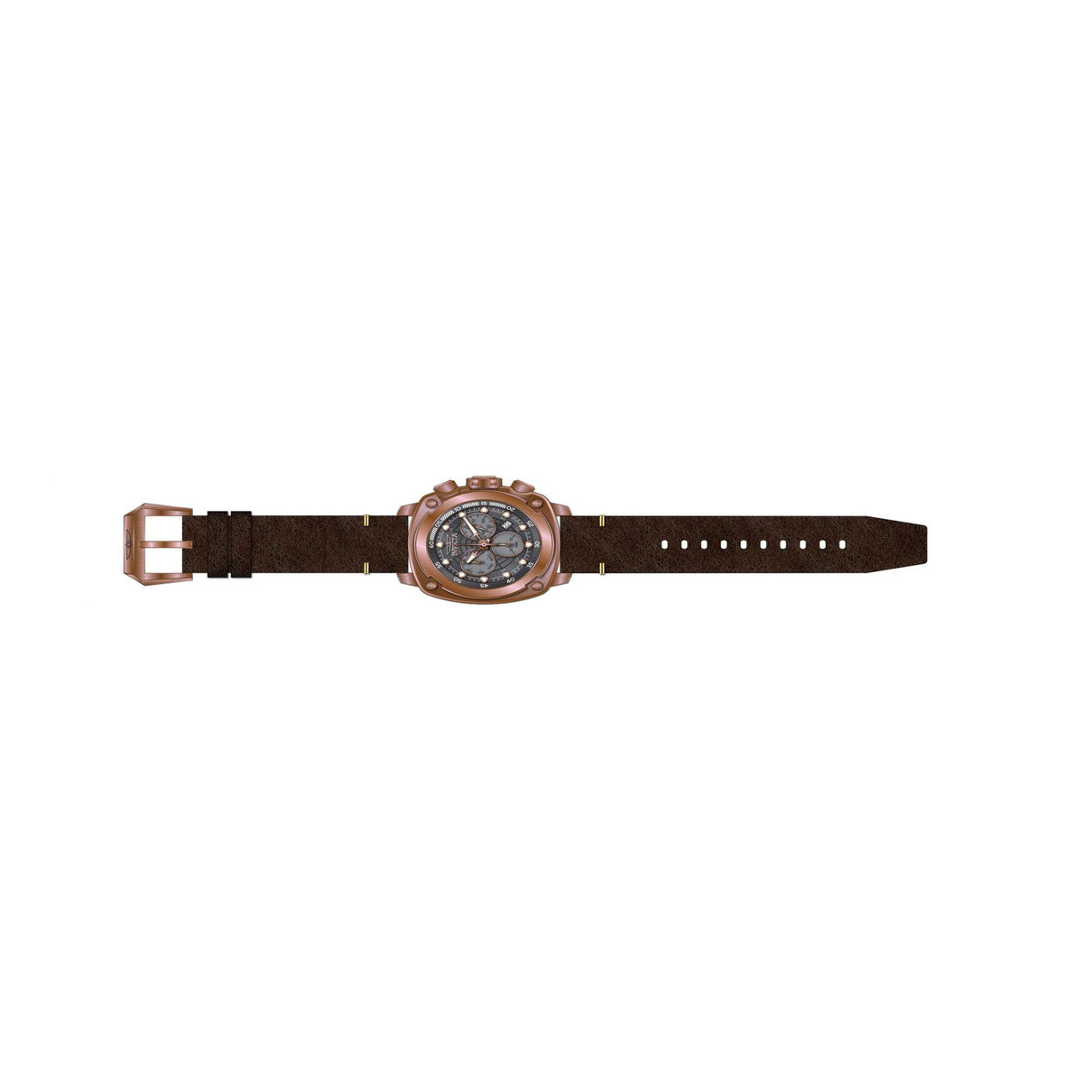 RELOJ CLÁSICO PARA HOMBRE INVICTA AVIATOR 32107 - MARRÓN, MARFIL