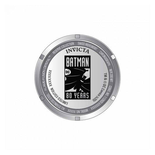 RELOJ BATMAN PARA HOMBRE INVICTA DC COMICS 32109 - NEGRO