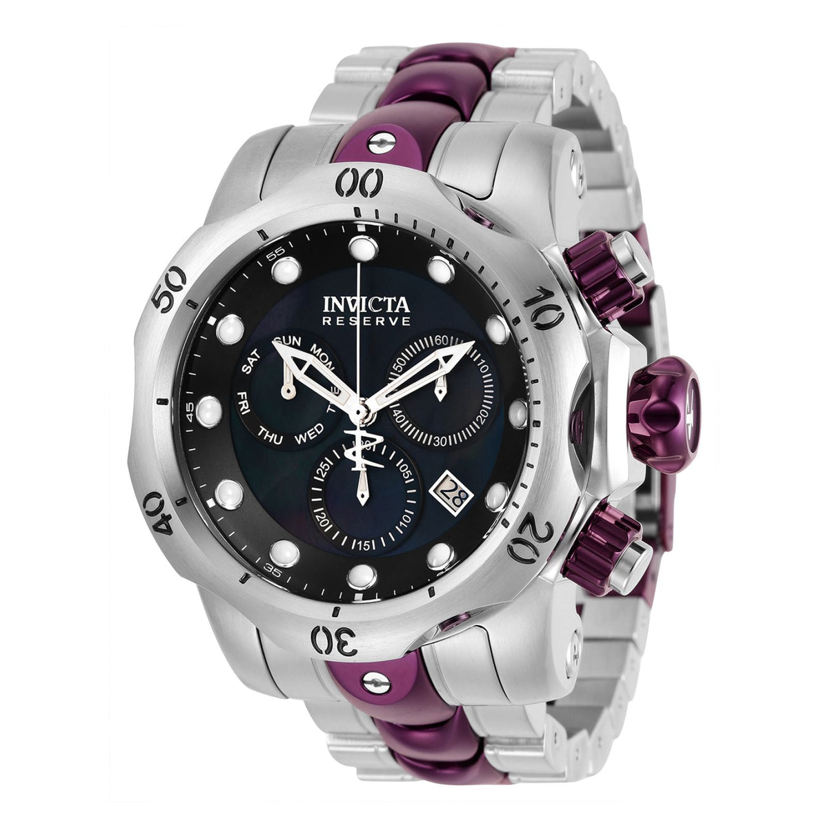RELOJ  PARA HOMBRE INVICTA RESERVE 32127 - ACERO, BORGOÑA