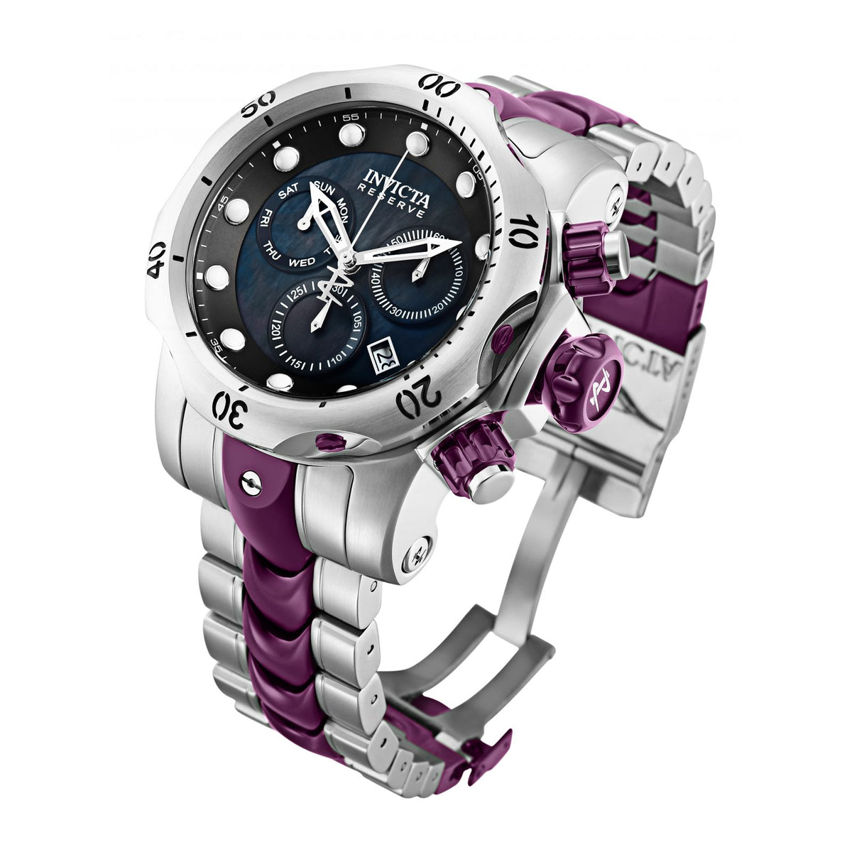 RELOJ  PARA HOMBRE INVICTA RESERVE 32127 - ACERO, BORGOÑA