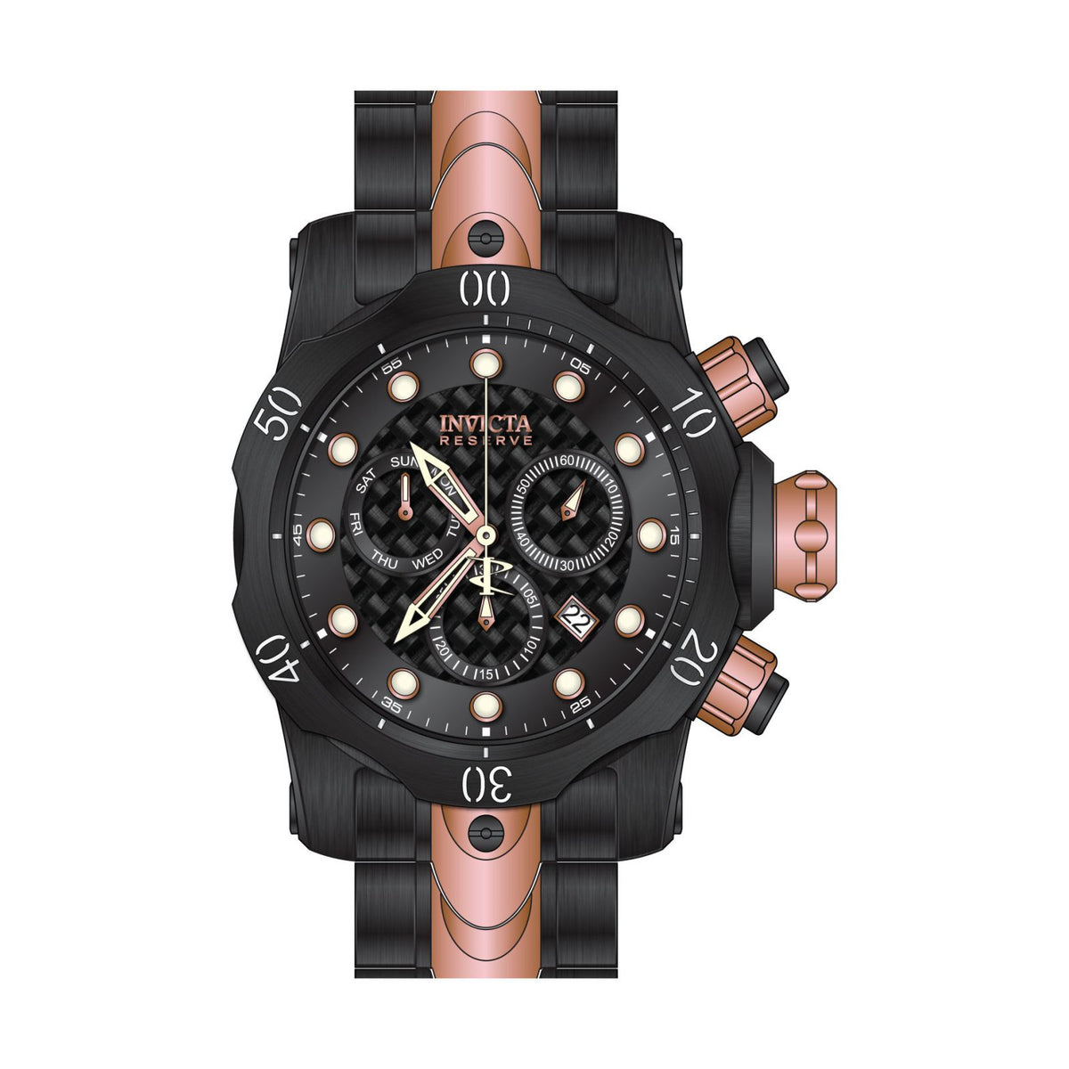 RELOJ  PARA HOMBRE INVICTA RESERVE 32130 - NEGRO