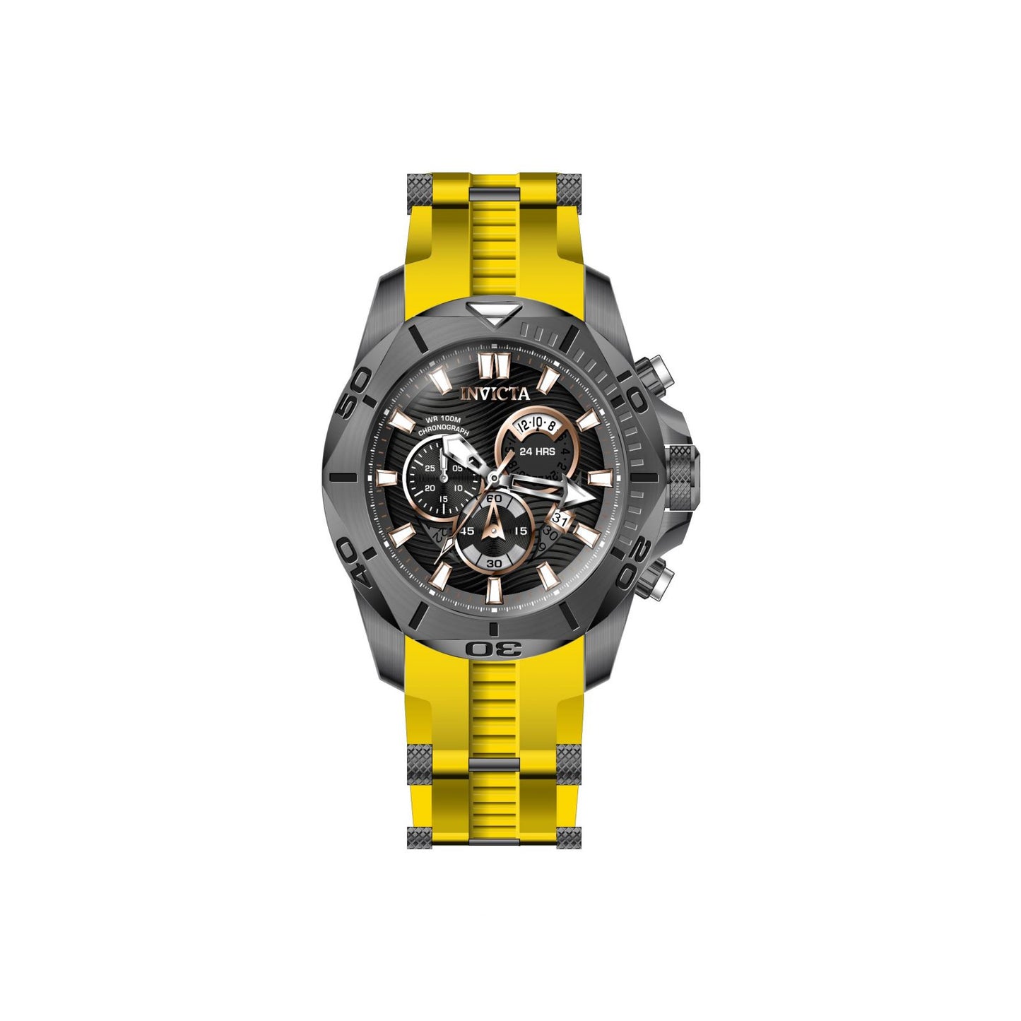 RELOJ DEPORTIVO PARA HOMBRE INVICTA SPEEDWAY 32255 - NEGRO