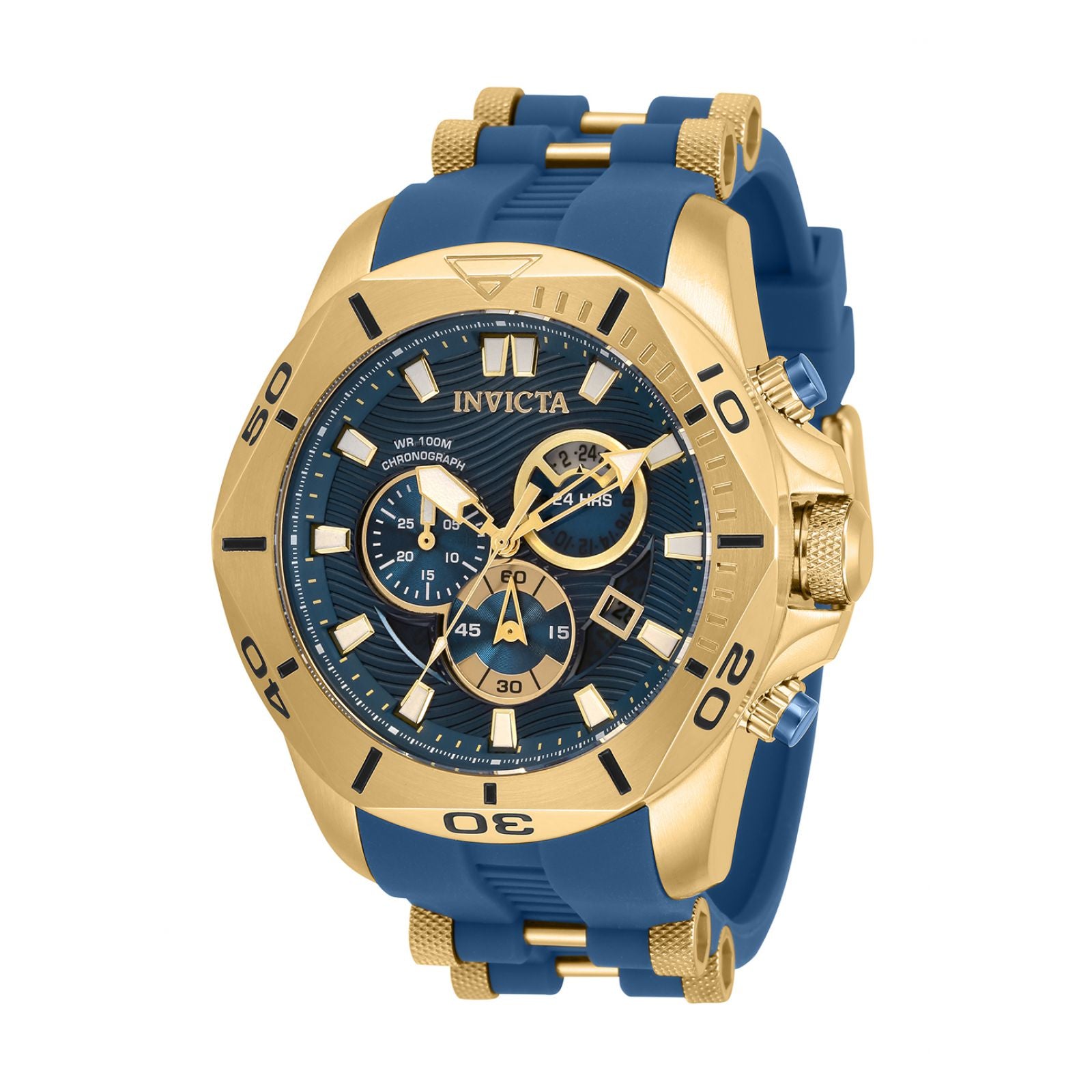 reloj deportivo para hombre invicta speedway 32259 - azul