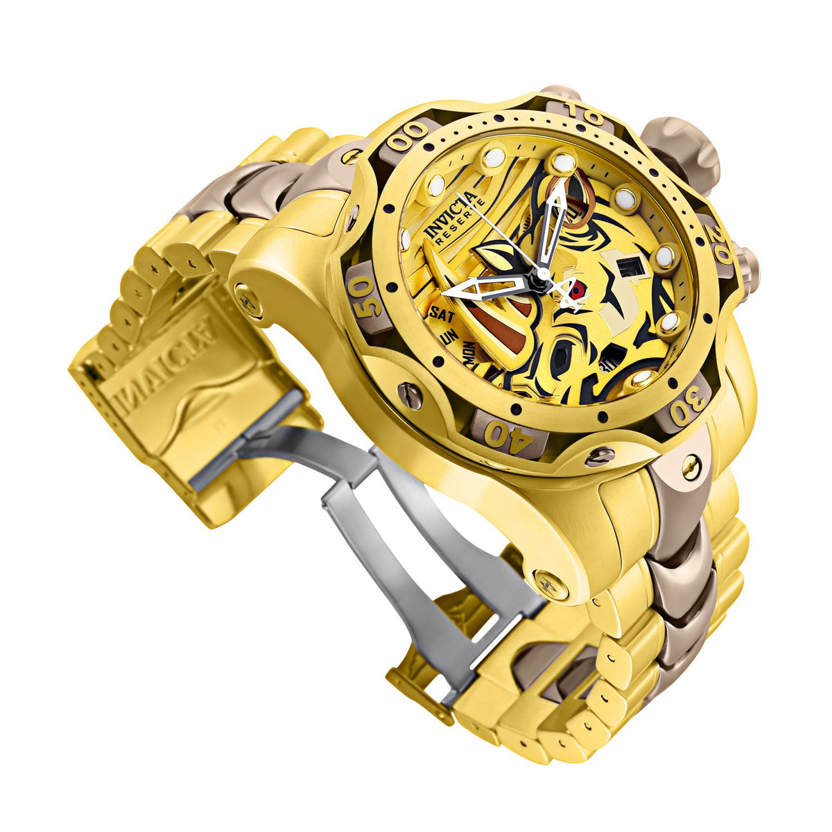 RELOJ  PARA HOMBRE INVICTA RESERVE 32268 - ORO, BRONCE