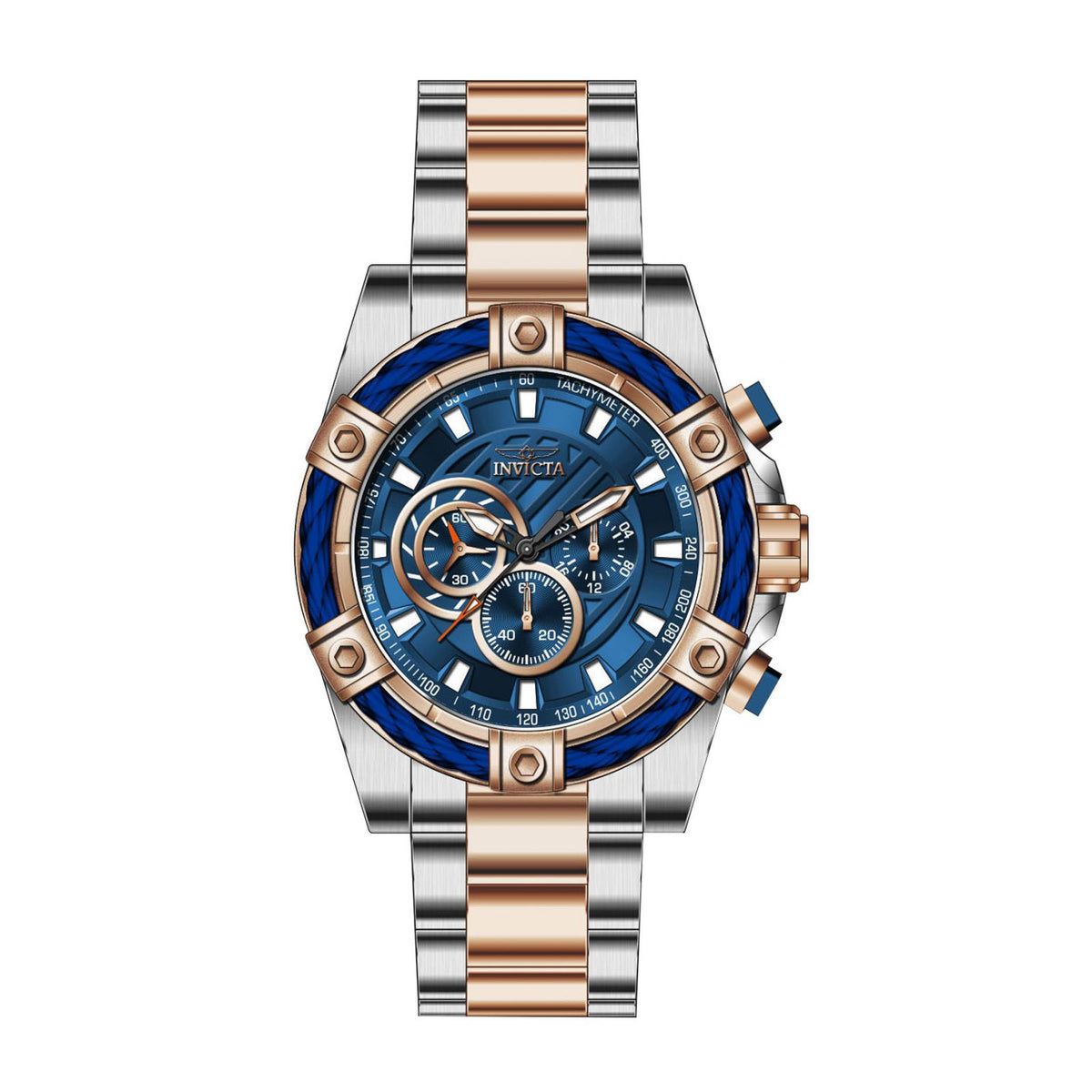 RELOJ  PARA HOMBRE INVICTA BOLT 32312 - ORO ROSA, ACERO