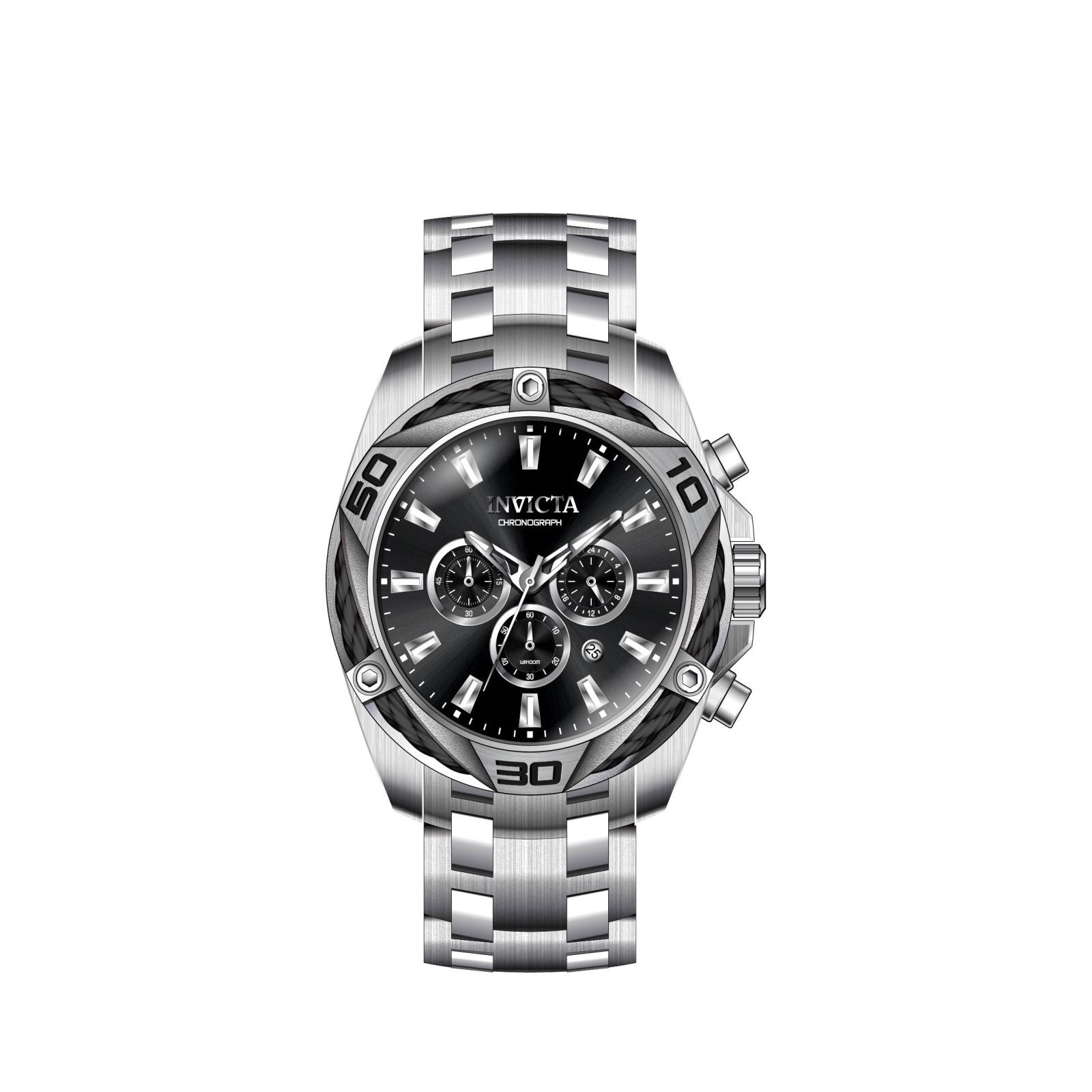 RELOJ  PARA HOMBRE INVICTA BOLT 32372 - ACERO