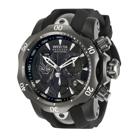 RELOJ PANTERA NEGRA PARA HOMBRE INVICTA MARVEL 32430 - NEGRO, TITANIO