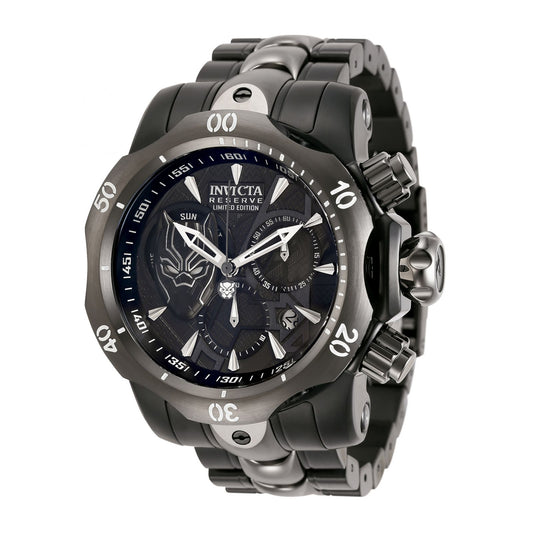 RELOJ PANTERA NEGRA PARA HOMBRE INVICTA MARVEL 32431 - NEGRO, TITANIO