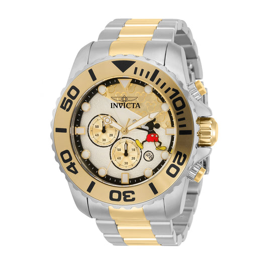 RELOJ MICKEY RATÓN PARA HOMBRE INVICTA DISNEY LIMITED EDITION 32445 - ACERO, ORO