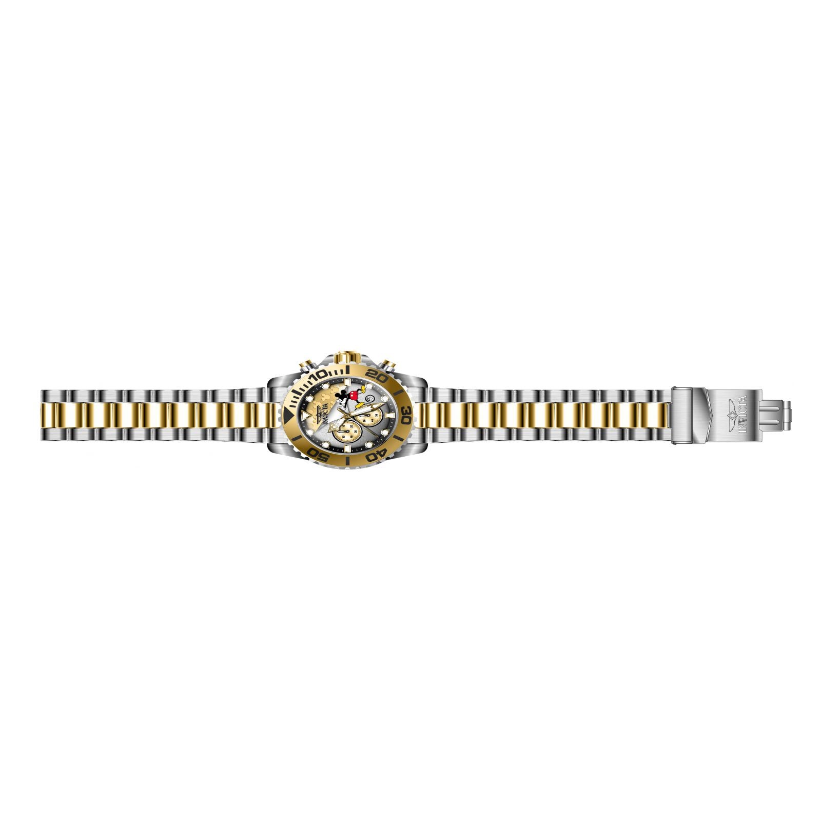 RELOJ MICKEY RATÓN PARA HOMBRE INVICTA DISNEY LIMITED EDITION 32445 - ACERO, ORO
