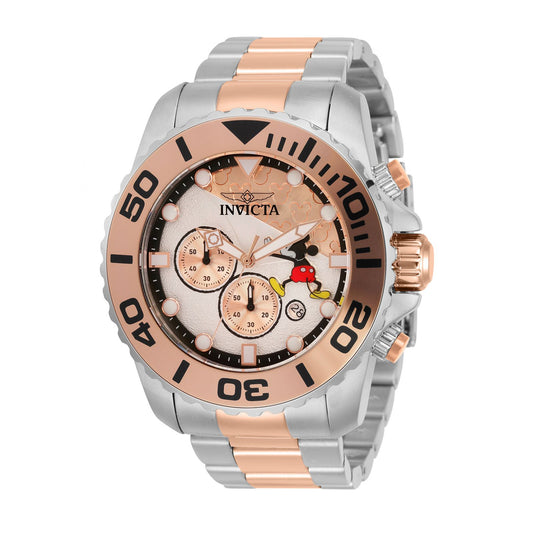 RELOJ MICKEY RATÓN PARA HOMBRE INVICTA DISNEY LIMITED EDITION 32446 - ACERO, ORO ROSA