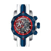 RELOJ CAPITÁN AMÉRICA PARA HOMBRE INVICTA MARVEL 32452 - BLANCO, ROJO, AZUL OSCURO