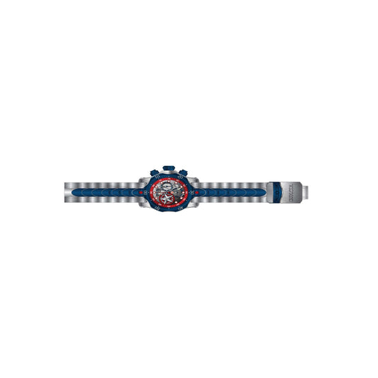 RELOJ CAPITÁN AMÉRICA PARA HOMBRE INVICTA MARVEL 32453 - ACERO, ROJO, AZUL OSCURO
