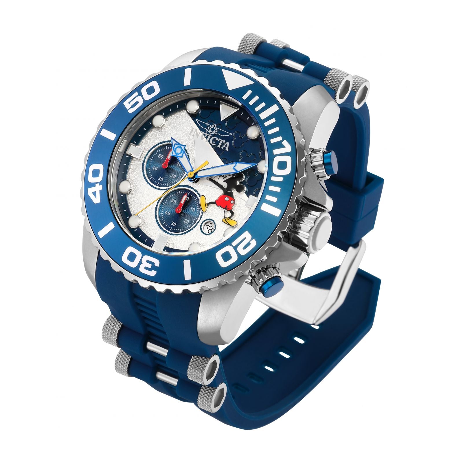 RELOJ MICKEY RATÓN PARA HOMBRE INVICTA DISNEY LIMITED EDITION 32472 - ACERO AZUL