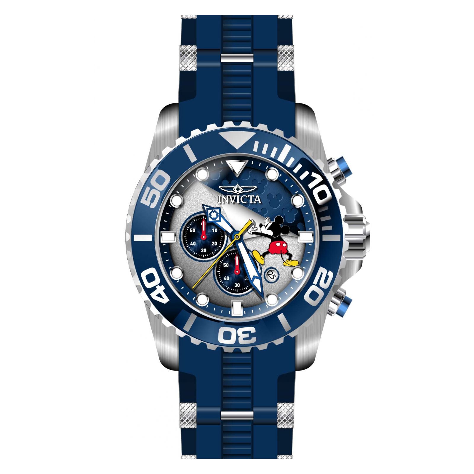 RELOJ MICKEY RATÓN PARA HOMBRE INVICTA DISNEY LIMITED EDITION 32472 - ACERO AZUL