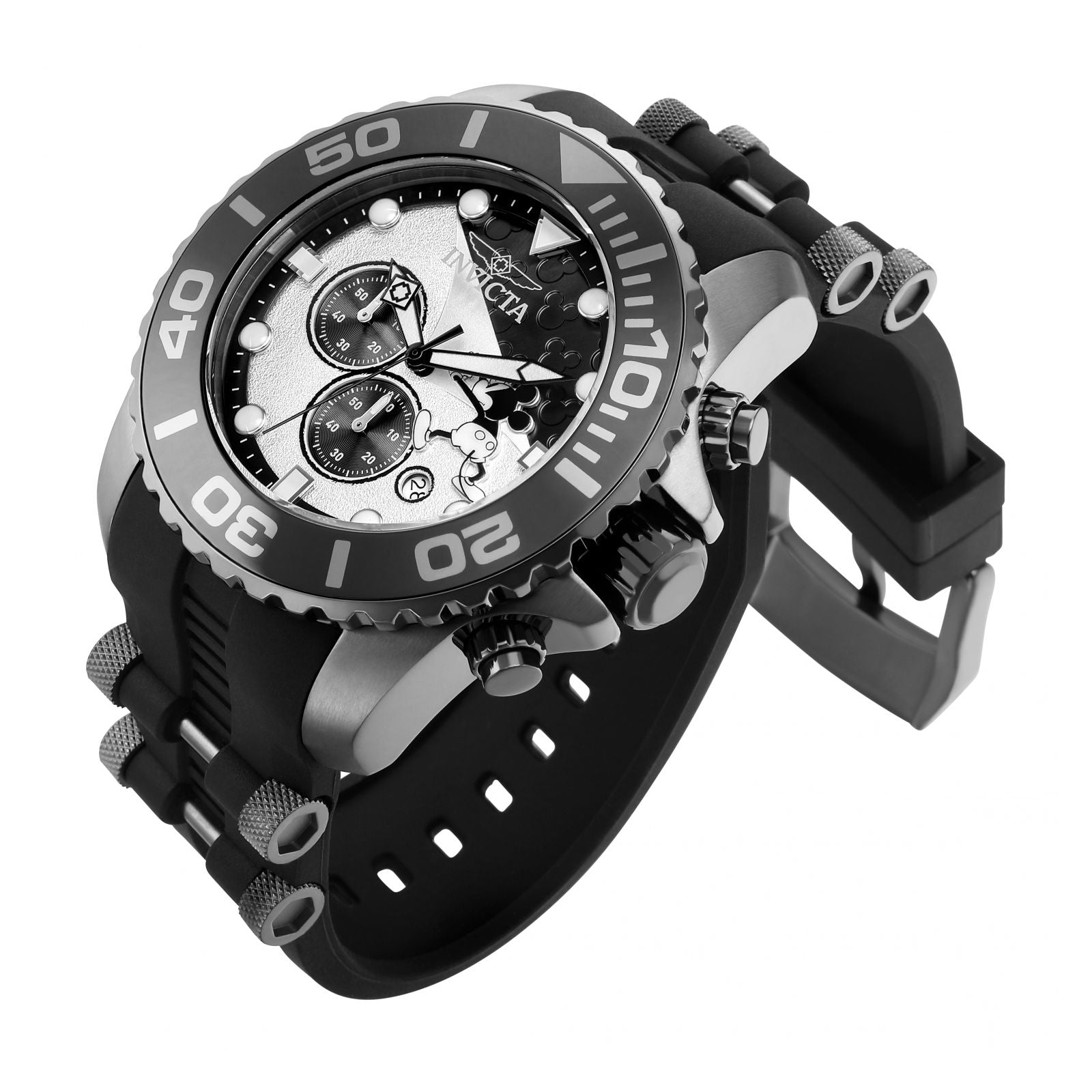 RELOJ MICKEY RATÓN PARA HOMBRE INVICTA DISNEY LIMITED EDITION 32473 - NEGRO, BRONCE