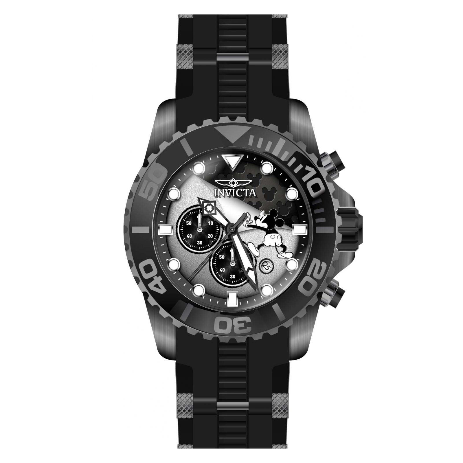 RELOJ MICKEY RATÓN PARA HOMBRE INVICTA DISNEY LIMITED EDITION 32473 - NEGRO, BRONCE