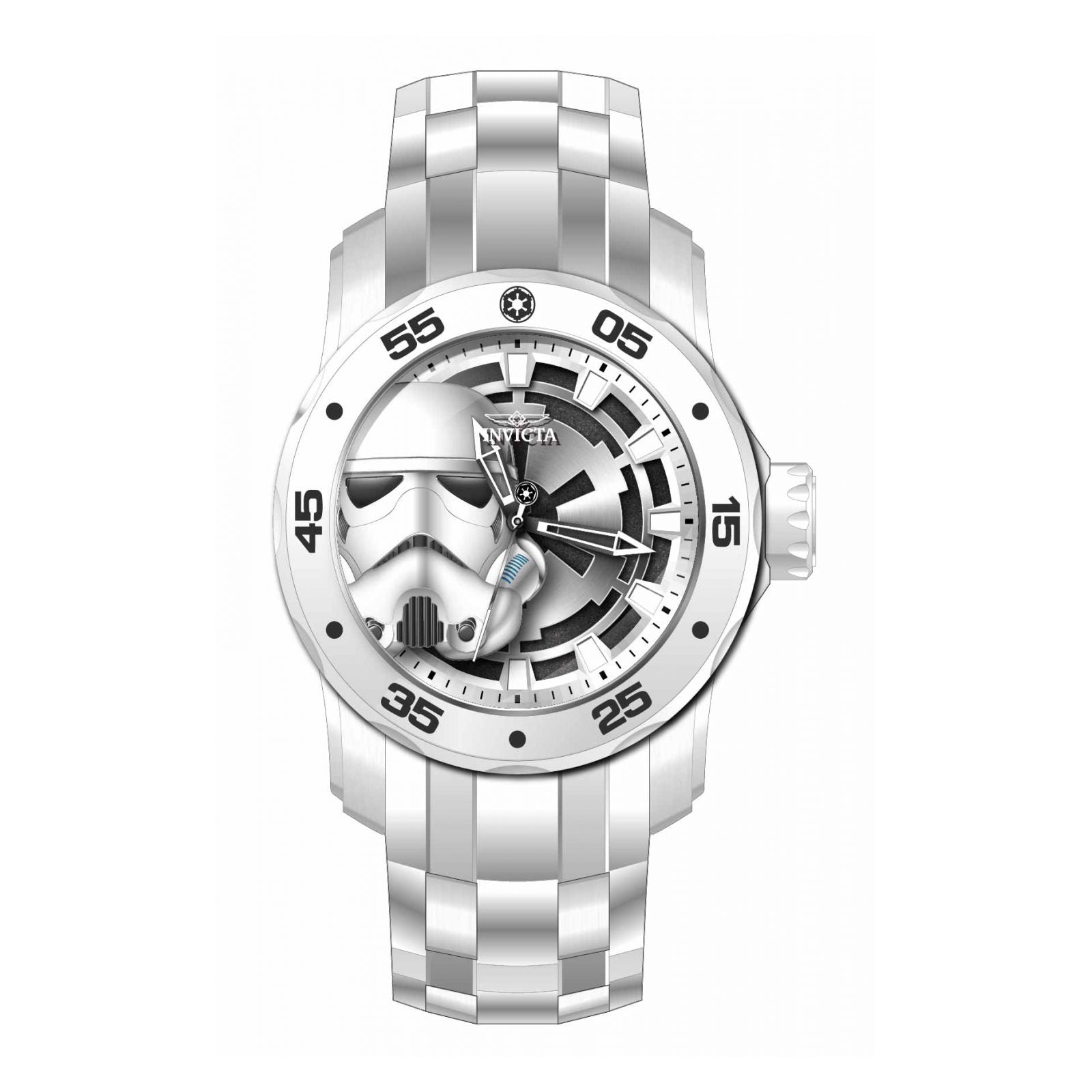 RELOJ SOLDADO DE ASALTO PARA HOMBRE INVICTA STAR WARS 32515 - BLANCO