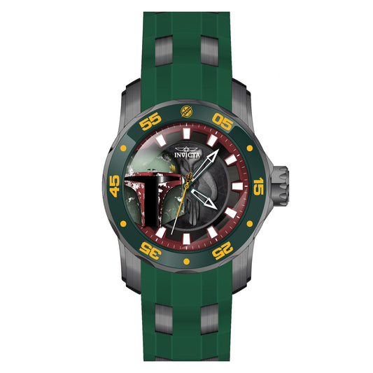 RELOJ BOBA FETT PARA HOMBRE INVICTA STAR WARS 32517 - VERDE