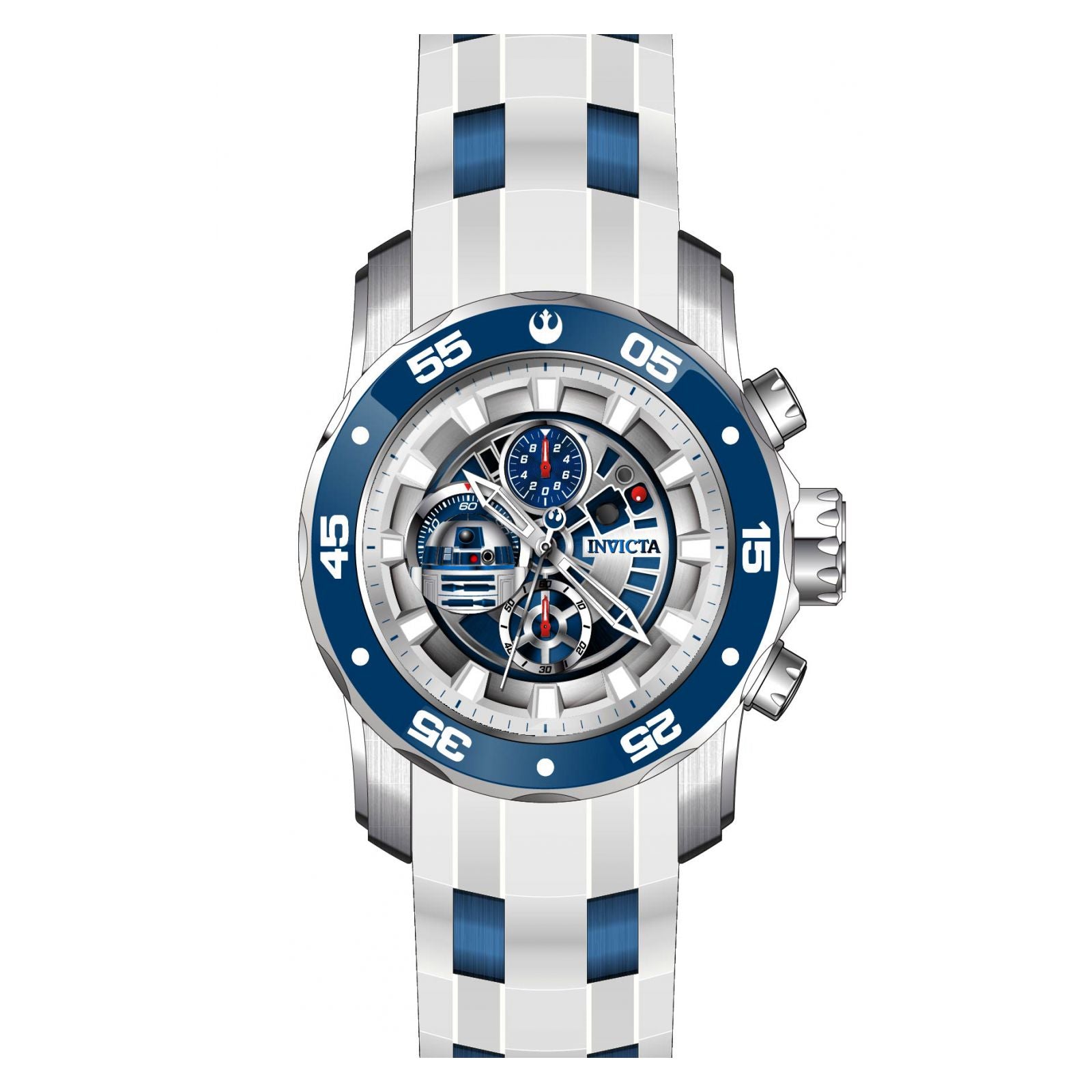 RELOJ R2-D2 PARA HOMBRE INVICTA STAR WARS 32528 - BLANCO