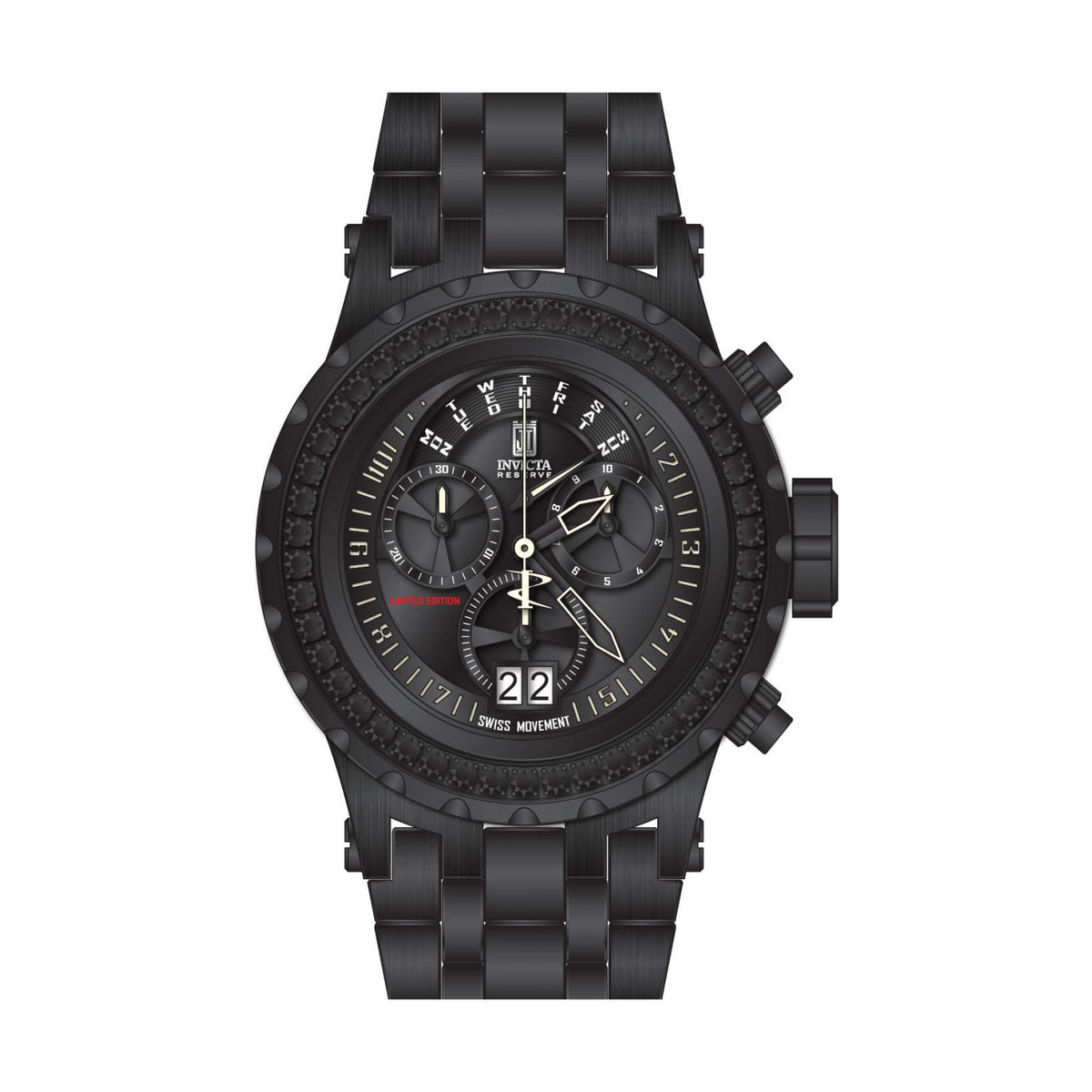 RELOJ  PARA HOMBRE INVICTA JASON TAYLOR 32548 - NEGRO