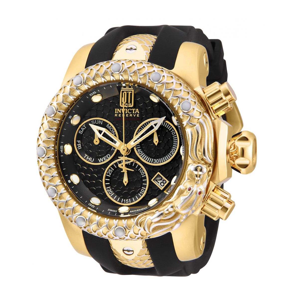 RELOJ  PARA HOMBRE INVICTA JASON TAYLOR 32553 - ORO NEGRO