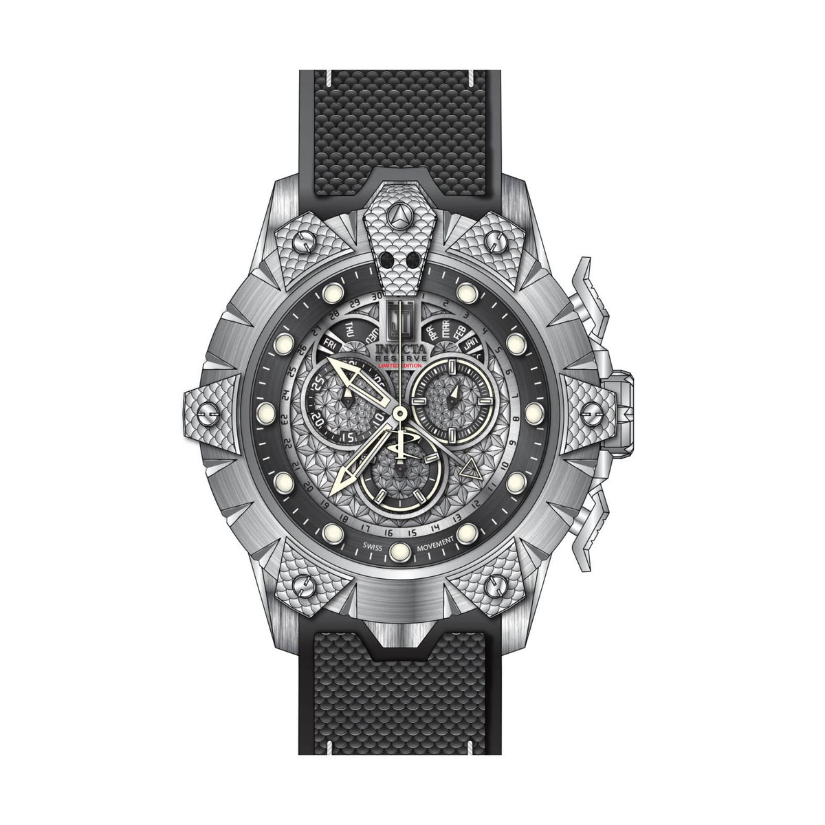 RELOJ DEPORTIVO PARA HOMBRE INVICTA JASON TAYLOR 32557 - NEGRO