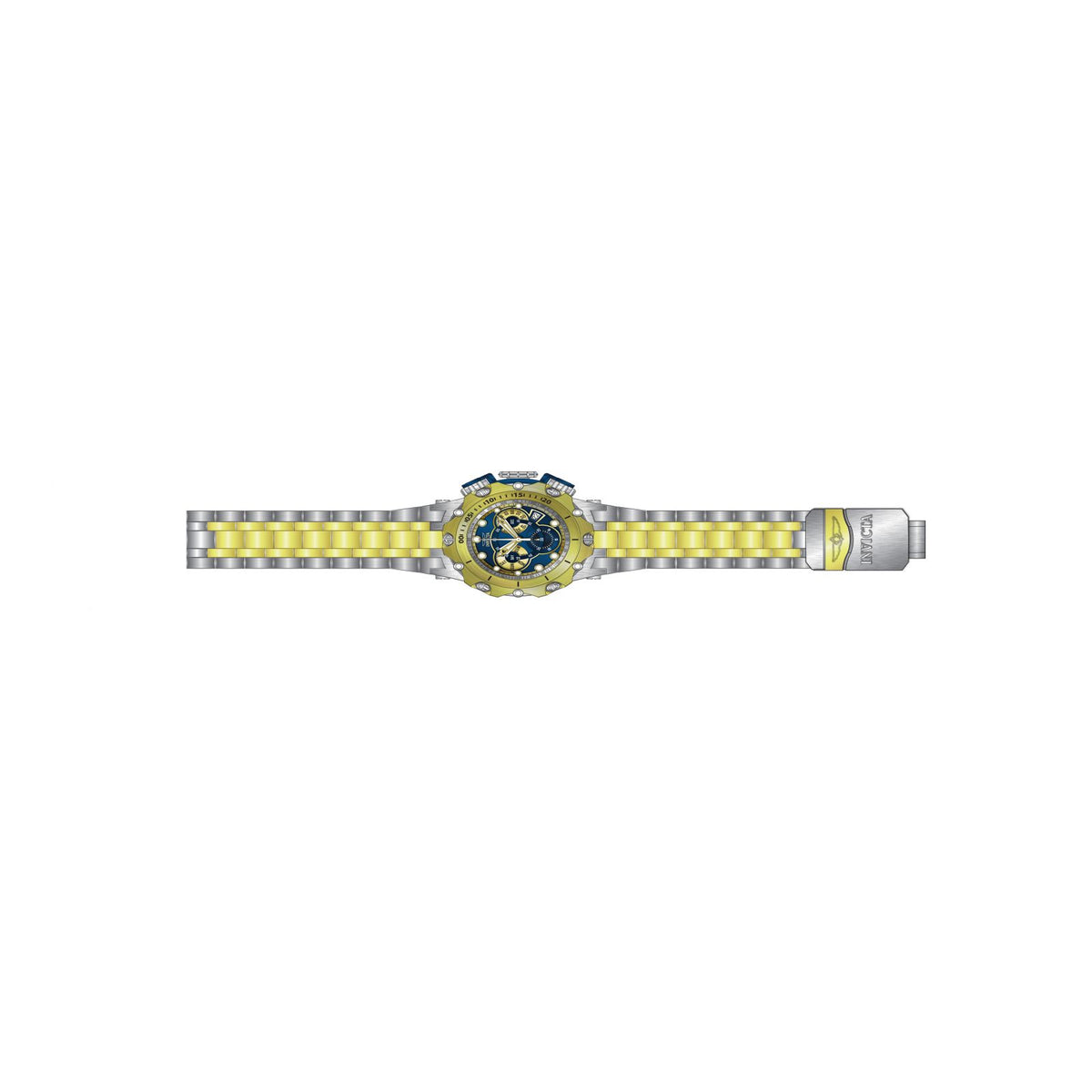 RELOJ  PARA HOMBRE INVICTA VENOM 32763 - ACERO, ORO