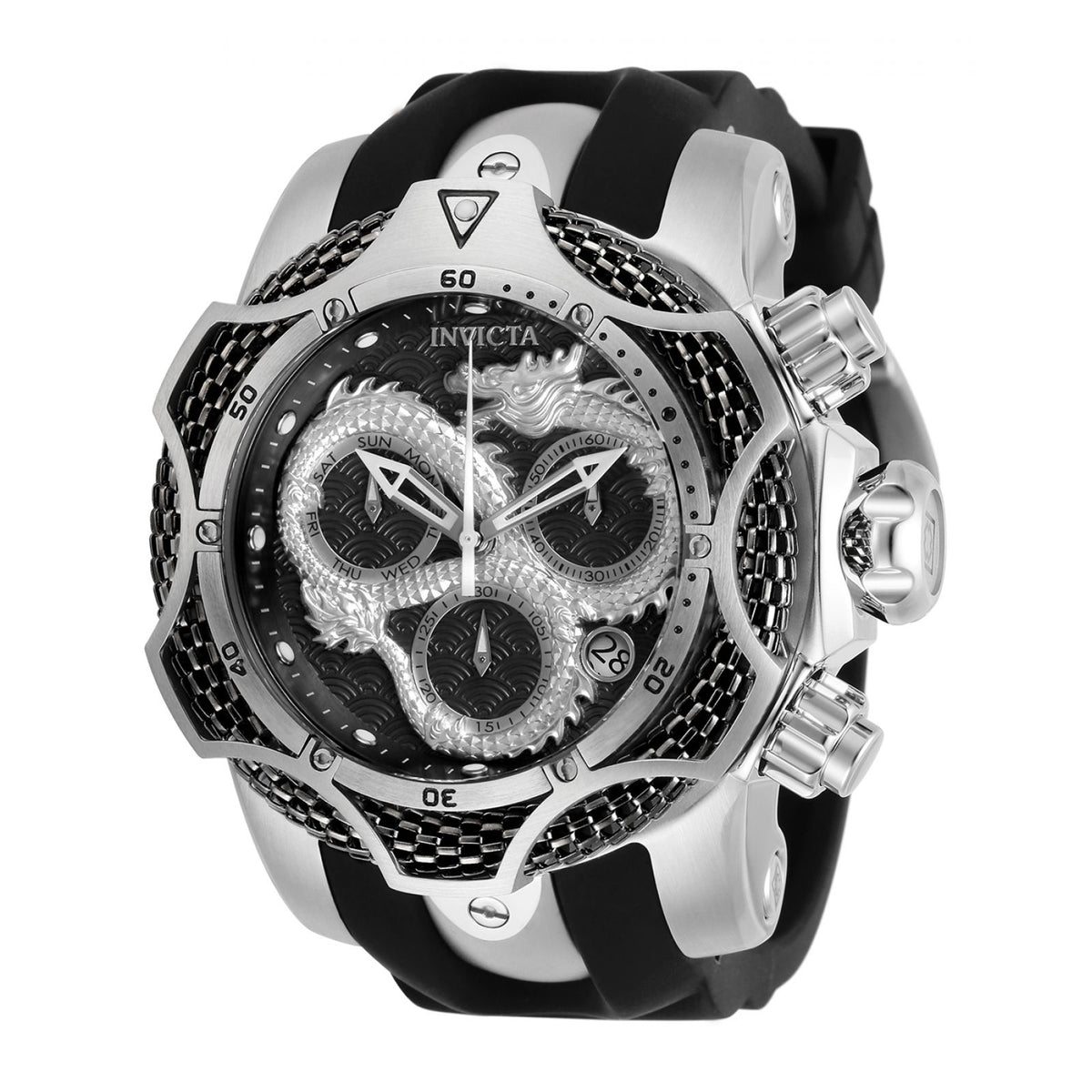 RELOJ  PARA HOMBRE INVICTA VENOM 32773 - NEGRO, ACERO