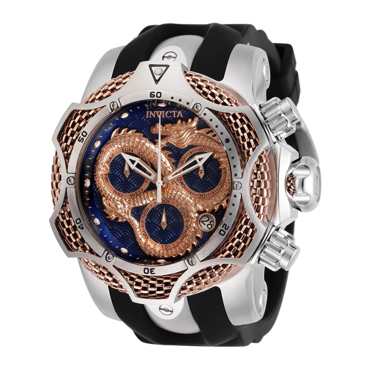 RELOJ  PARA HOMBRE INVICTA VENOM 32775 - NEGRO, ACERO