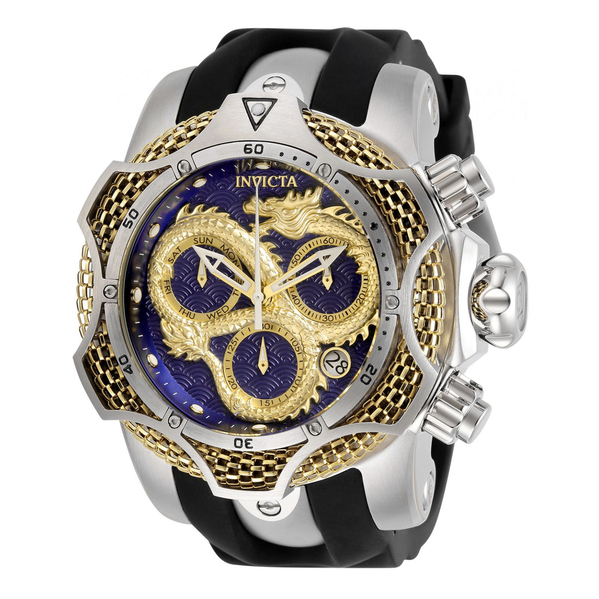 RELOJ  PARA HOMBRE INVICTA VENOM 32777 - NEGRO, ACERO