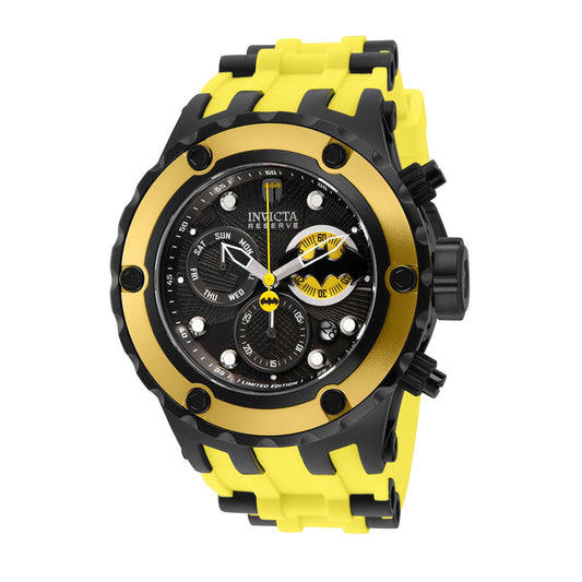 RELOJ BATMAN PARA HOMBRE INVICTA DC COMICS 32787 - NEGRO, AMARILLO