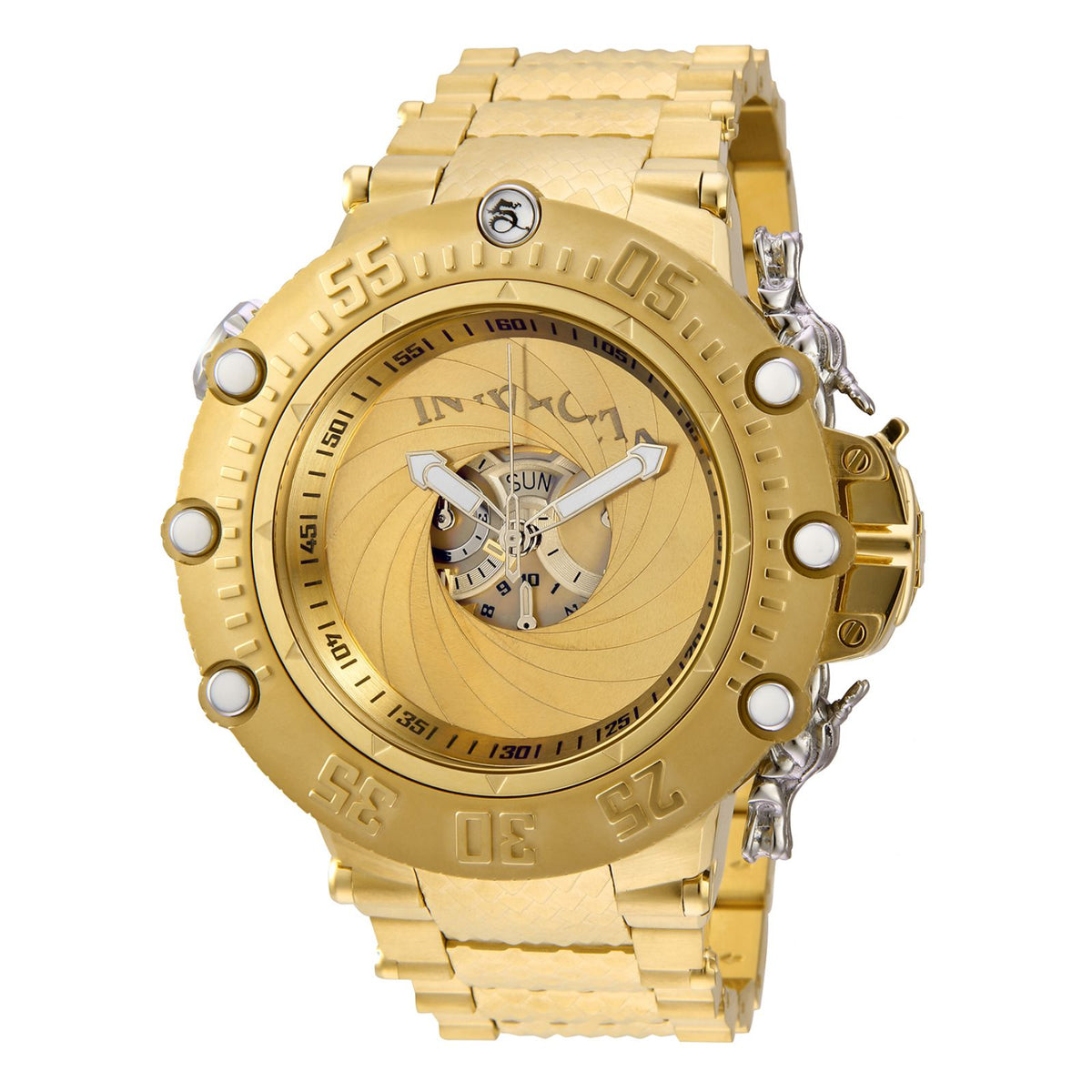 RELOJ  PARA HOMBRE INVICTA SUBAQUA 32950 - DORADO