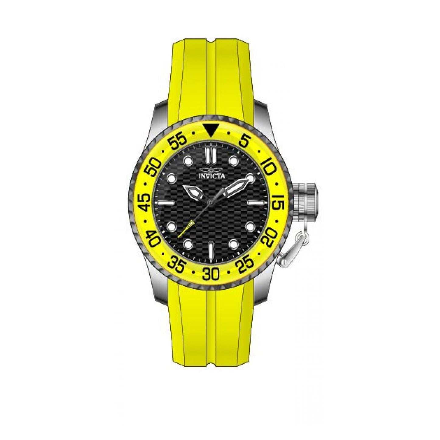 RELOJ DEPORTIVO PARA HOMBRE INVICTA PRO DIVER 32962 - AMARILLO