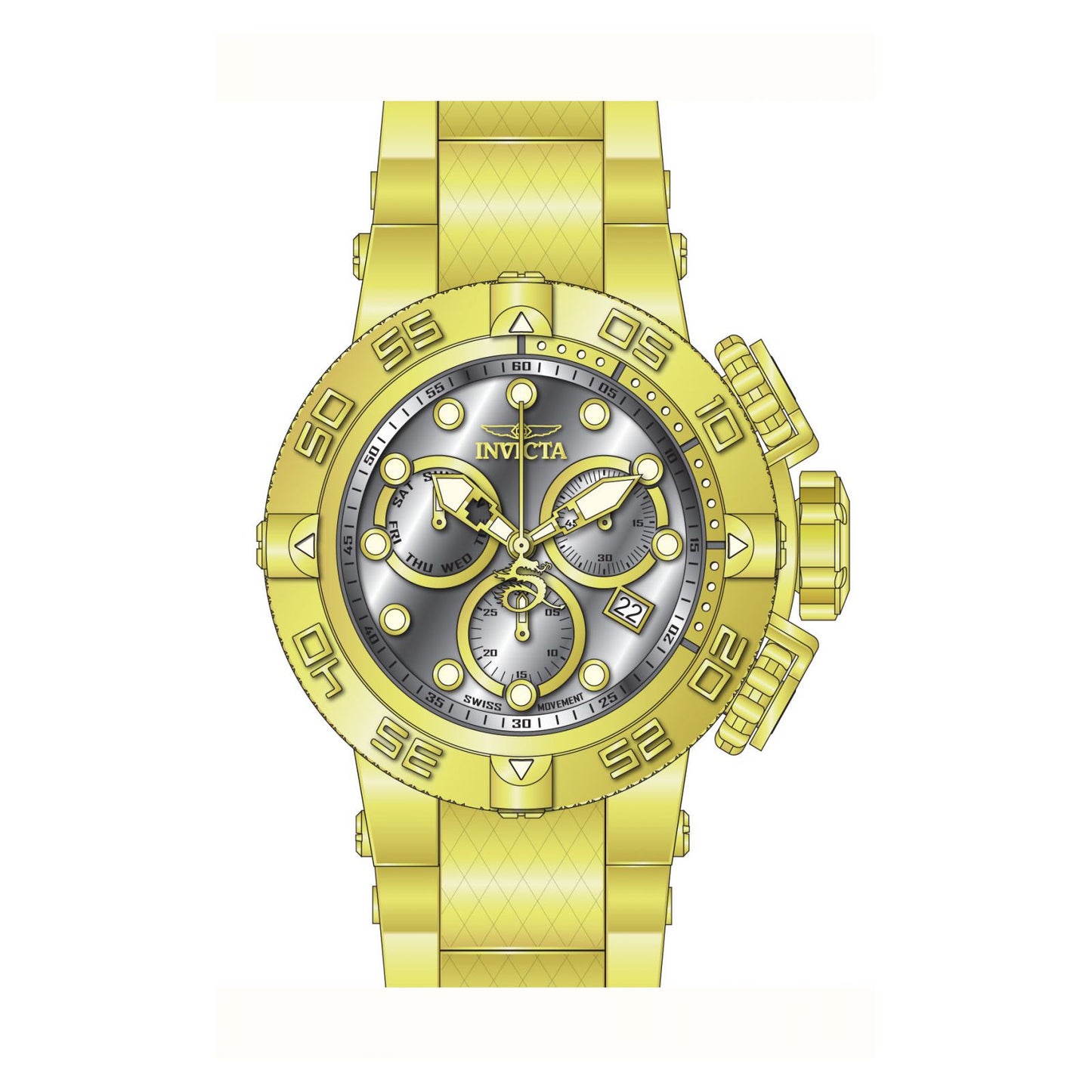 RELOJ  PARA UNISEXO INVICTA SUBAQUA 32973 -