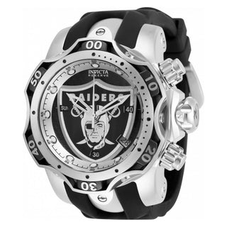 RELOJ DEPORTIVO PARA HOMBRE INVICTA NFL 33083 - GRIS, NEGRO, ACERO