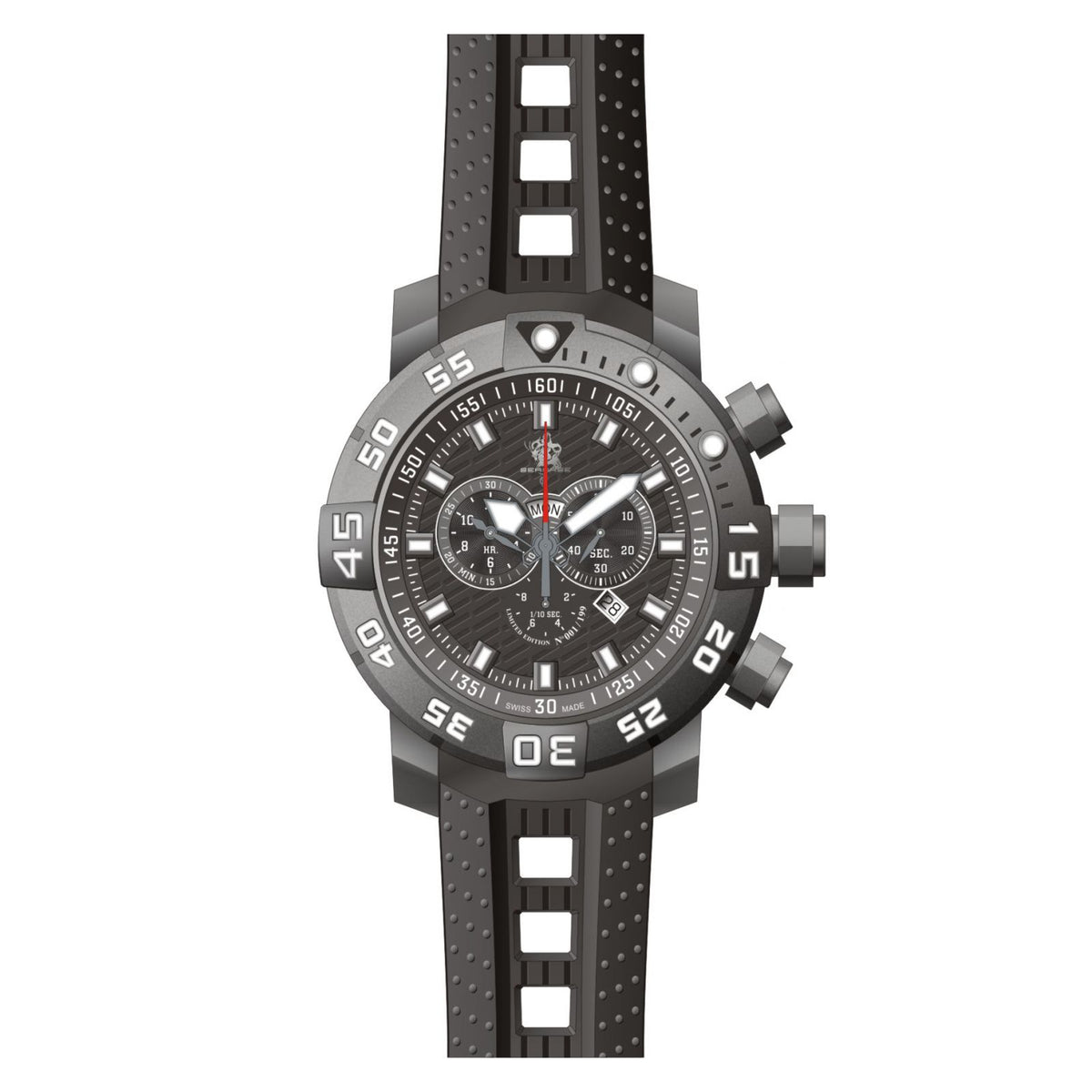 RELOJ  PARA HOMBRE INVICTA SEA BASE 14282 - NEGRO