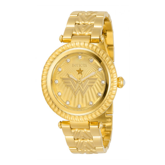 RELOJ MUJER MARAVILLA PARA MUJER INVICTA DC COMICS 33171 - ORO