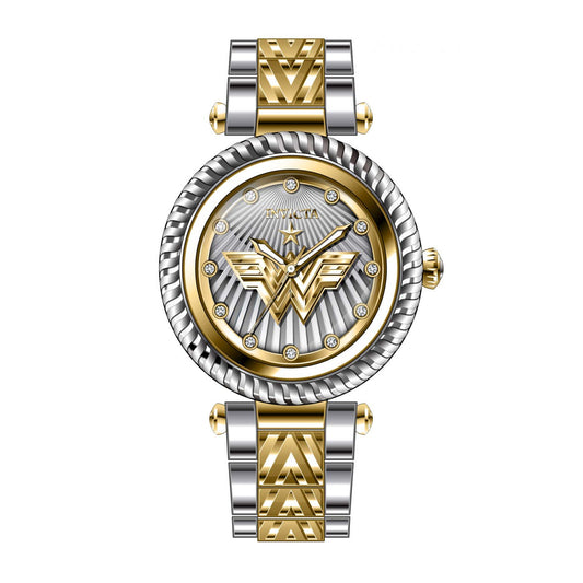 RELOJ MUJER MARAVILLA PARA MUJER INVICTA DC COMICS 33172 - ORO, ACERO