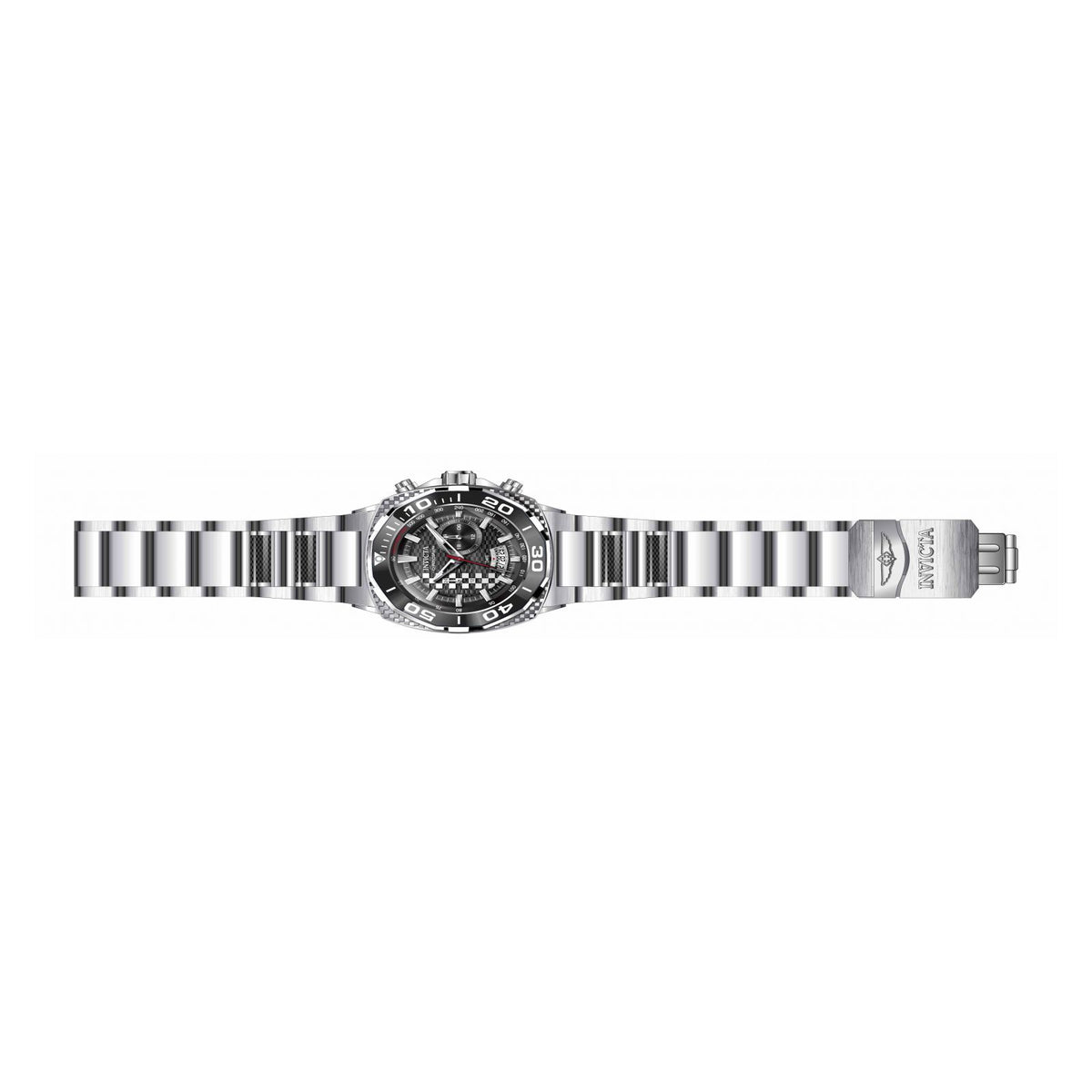 RELOJ  PARA HOMBRE INVICTA SPEEDWAY 33194 - ACERO, NEGRO