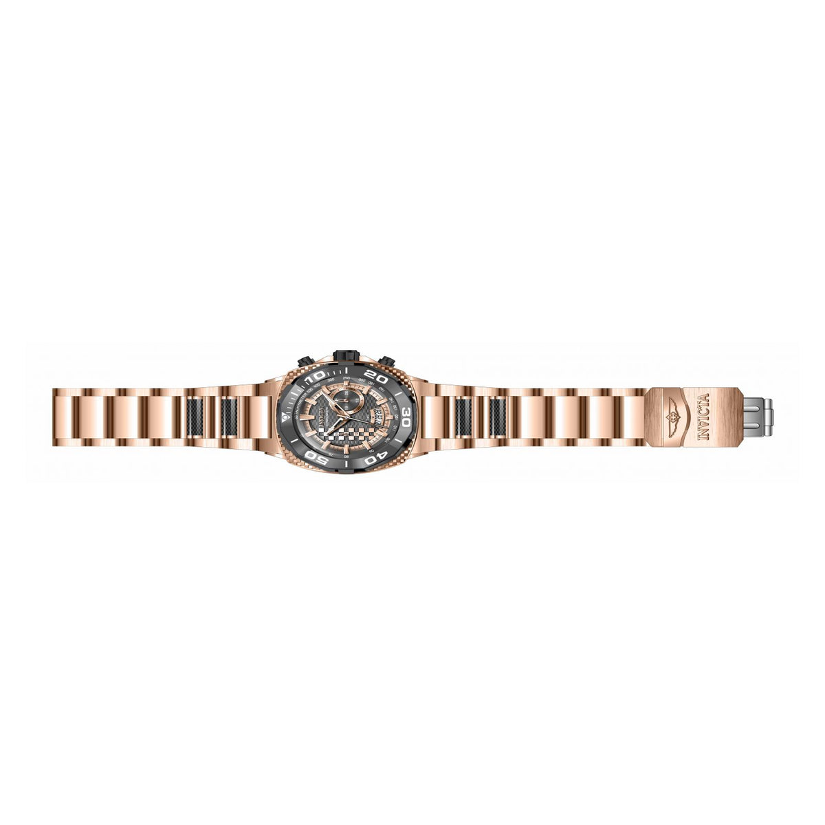 RELOJ  PARA HOMBRE INVICTA SPEEDWAY 33198 - NEGRO, ORO ROSA