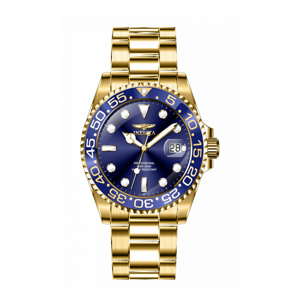 RELOJ  PARA MUJER INVICTA PRO DIVER 33262 - DORADO