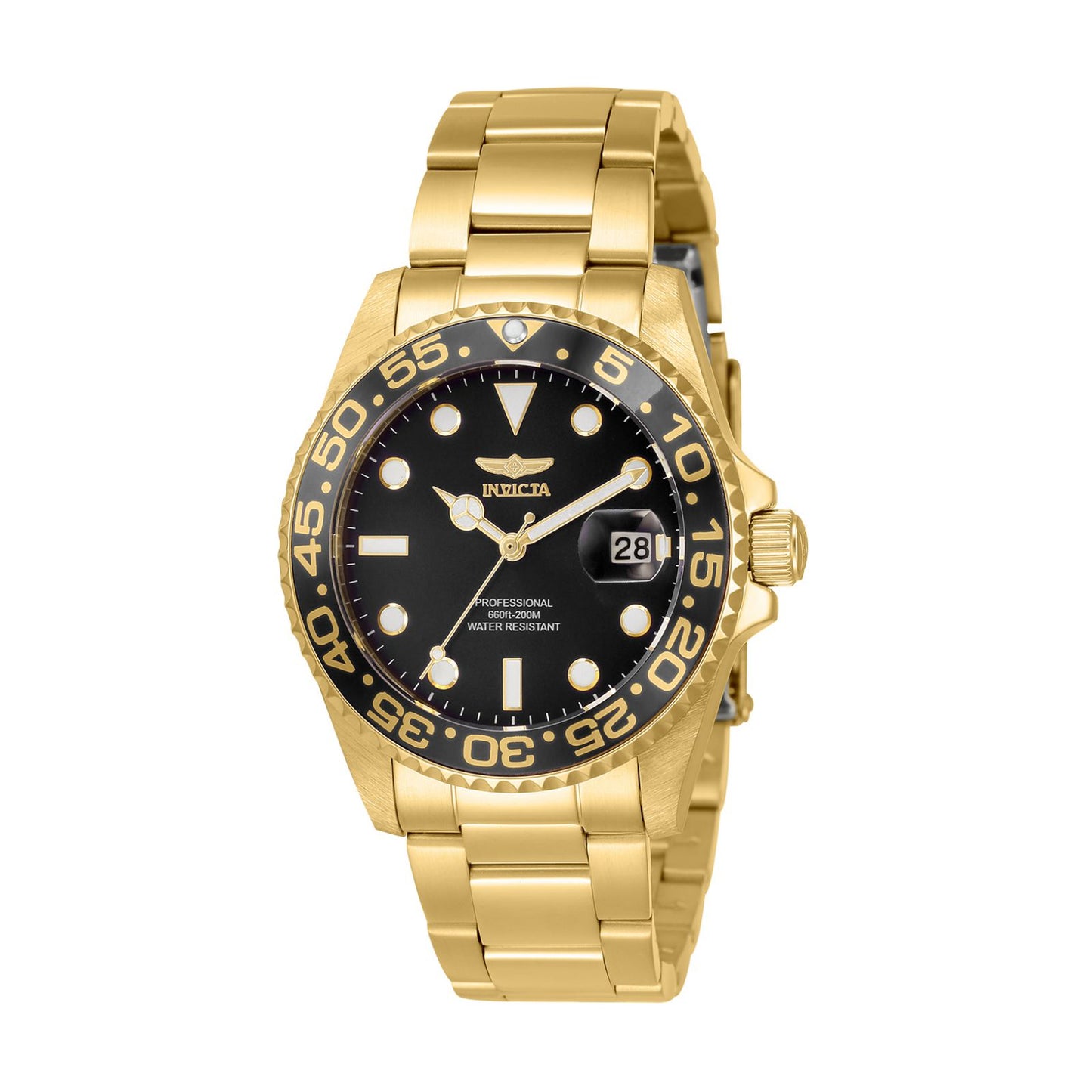 RELOJ  PARA MUJER INVICTA PRO DIVER 33263 - DORADO