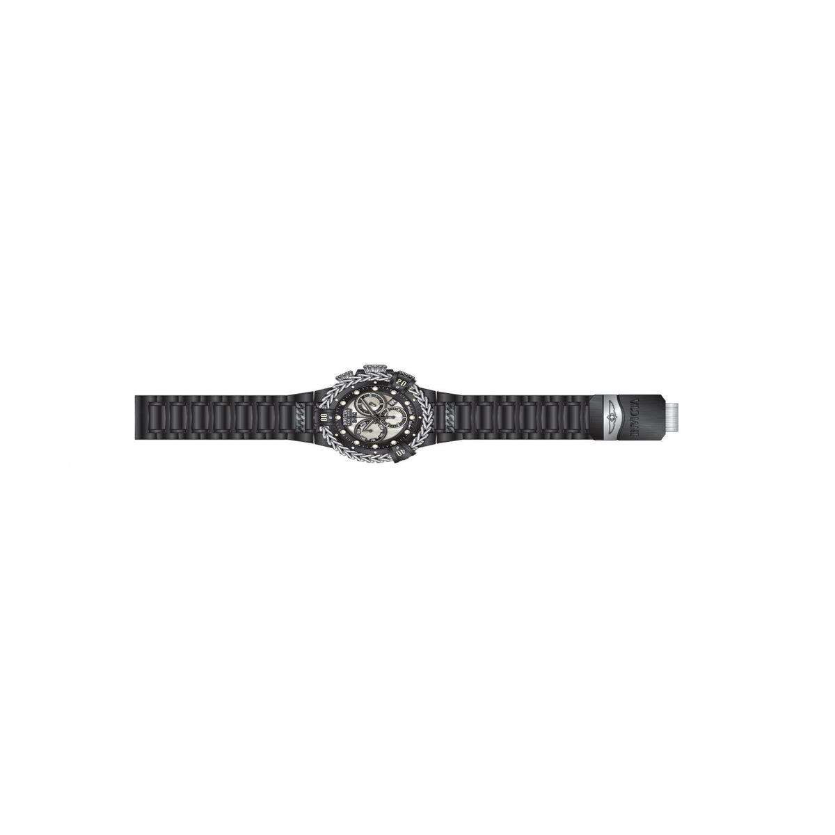 RELOJ  PARA HOMBRE INVICTA SHAQ 33412 - NEGRO, ACERO