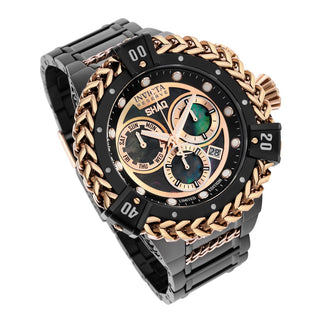 RELOJ  PARA HOMBRE INVICTA SHAQ 33414 - NEGRO, ORO ROSA