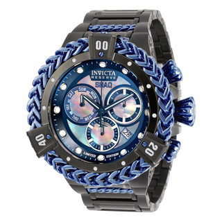 RELOJ  PARA HOMBRE INVICTA SHAQ 33415 - NEGRO, AZUL OSCURO
