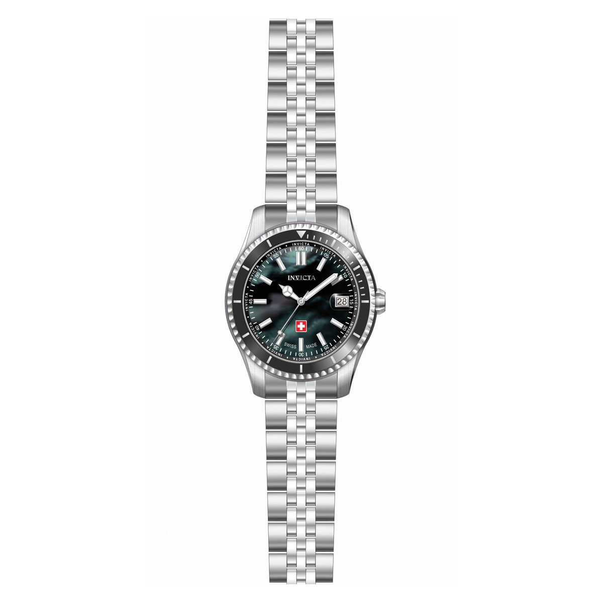 RELOJ  PARA MUJER INVICTA PRO DIVER 33445 - PLATEADO