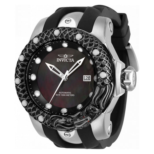 RELOJ DEPORTIVO PARA HOMBRE INVICTA VENOM 33598 - NEGRO, ACERO