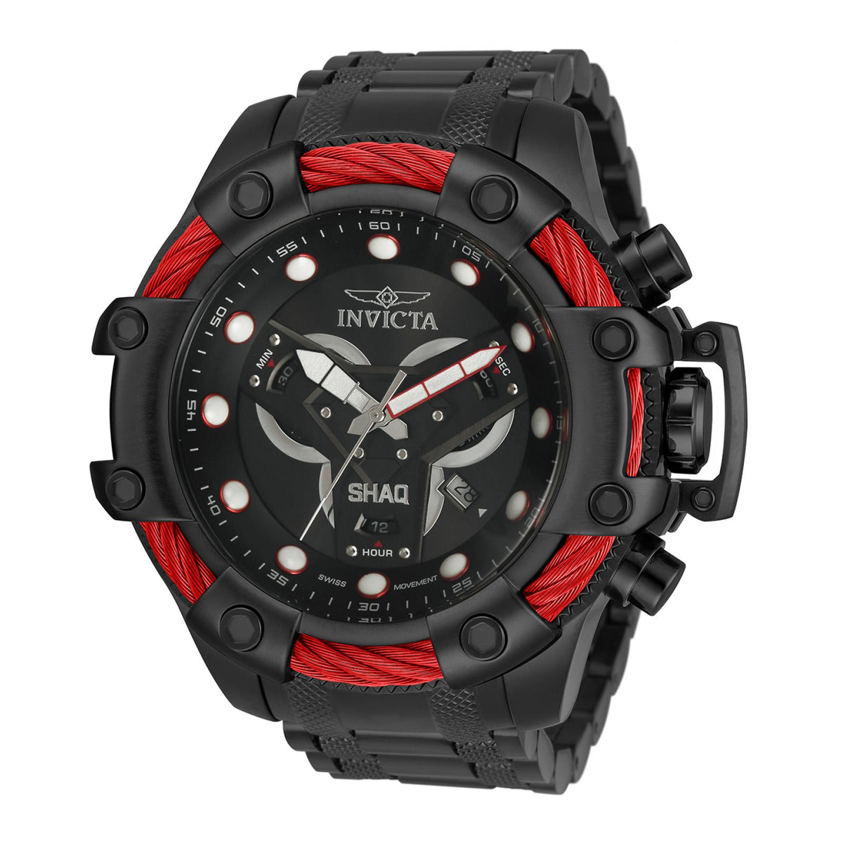 RELOJ  PARA HOMBRE INVICTA SHAQ 33655 - NEGRO
